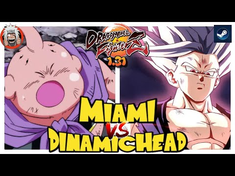 DBFZ Miami vs Dinamic_Head (Bardock, MajinBuu, A18) Vs (VegetaSSJ, A18, Gohan)