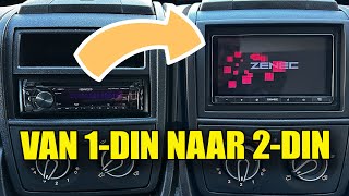 RADIO UPGRADE VAN 1-DIN NAAR 2-DIN voor de Sun Living - Jos Vlogt #72