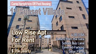 Low Rise Apt(Villa) The 1st Sunset Village(2,300sqft.)