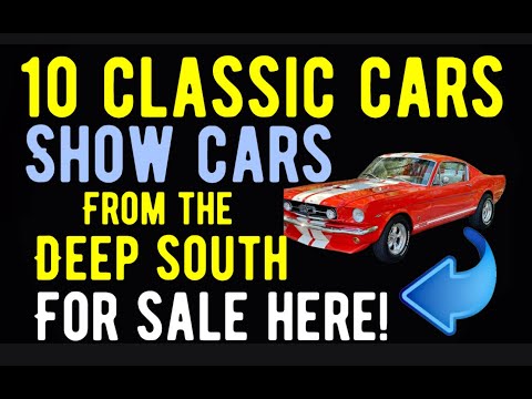 FOR SALE! TEN COOLEST FULLY RESTORED CLASSIC CARS AND SHOW CARS SHOWCASED HERE IN THIS VIDEO!