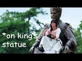Cinderella on King's Statue (Camila Cabello)  Get Off My Dad!  Cinderella 2021