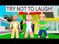 TRY NOT TO LAUGH AT OUR FUNNY MEMES (ROBLOX) |  PABLO, KAREN & MORE | Brookhaven 🏡RP