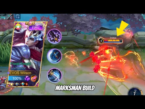 LANCELOT MARKSMAN BUILD NEW META !! | MLBB
