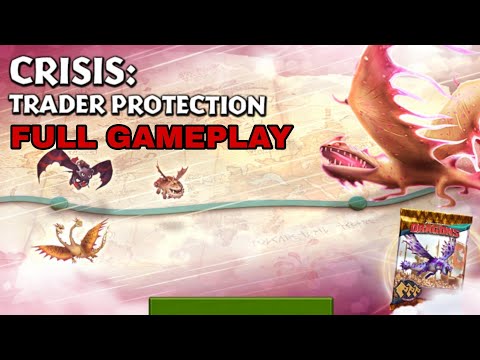 CRISIS: TRADER PROTECTION FULL GAMEPLAY - NEW GAUNTLET EVENT - Dragons: Rise of Berk