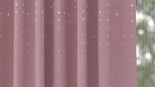 Комплект штор «Фиорисен (пудра)» — видео о товаре