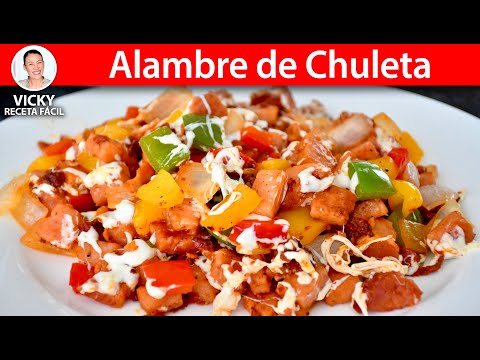 ALAMBRE DE CHULETA | Vicky Receta Facil Video