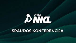 URBO-NKL spaudos konferencija.
