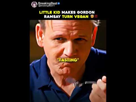 Kid Makes Gordon Ramsay Go Vegan 🤯