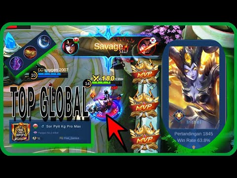 Irithel Top Global SAVAGE by Sor Pyit Kg Pro Max‼️ Gameplay Win Rate 63.8% Match 1845