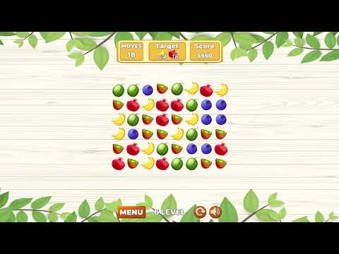 Collect Fruits Match 3 video thumbnail