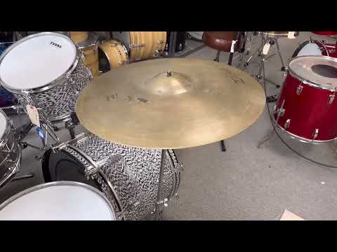 1982-1992 Zildjian A 21" Rock Ride Cymbal 3591g