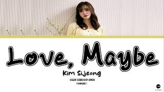 Download lagu 【KARAOKE】Kim Se Jeong - Love, Maybe (Acoustic Ver.) [A Business Proposal OST ][Han_Rom_Eng] lyrics mp3