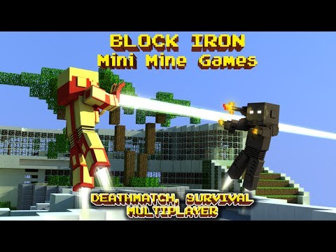 Minecraft Mobile World - BLOCK IRON MAN 3D ( HUNGER WORLD) - MINE MINI FPS SURVIVAL & MULTIPLAYER POCKET GAME (MINECRAFT)