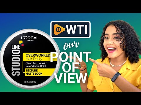 L'Oreal Paris Studio Line Overworked Hair Putty - WTI product video review