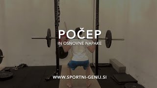 Počep | osnovne napake