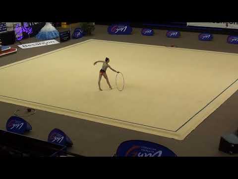 France Individuelle 2018 Besançon - Romane PETITJEAN Cerceau NB 16/17 ans