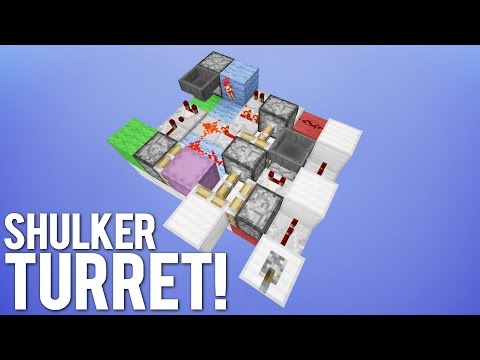 INSANE 1.9 Redstone Shulker Turret by Mumbo Jumbo!