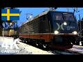 Train Trip In Sweden 4K CABVIEW