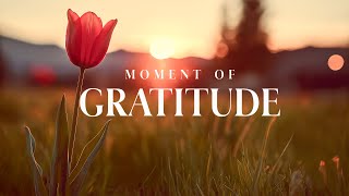 MOMENT OF GRATITUDE - Soaking Worship Instrumental - Prayer Music For Devotional, Meditation, Relax