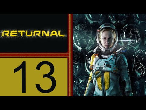 Returnal playthrough pt13 - 3rd Biome Endgame! 1st Attempt Against Nemesis Boss, Then... CRASH!