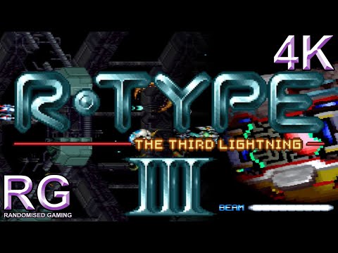 R-Type III: The Third Lightning - Super Nintendo - Stage 1 and boss gameplay (OSSC) [4k60]