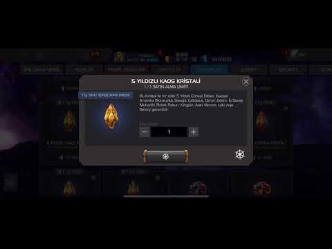 5 Star Chaos Crystal - Dungeon Crystal Opening - MCOC Marvel Contest of Champions