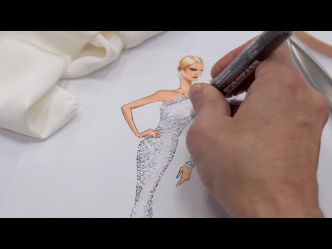 The making of Renee Zellweger's Oscars 2020 gown