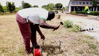 Drilling a water well in Tanzania