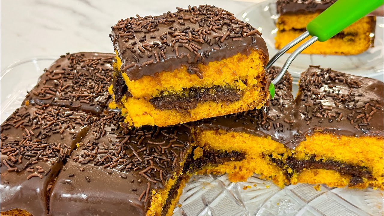 A melhor receita de bolo de cenoura já fiz | JÁ SAI RECHEADO DO FORNO | Gabriel Freitas