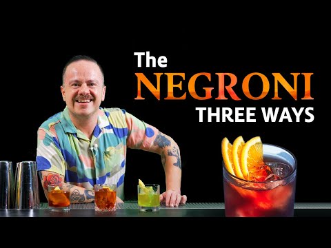 The Negroni 3 Ways | Cocktail Limelight