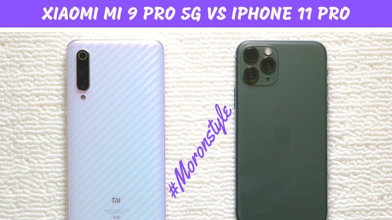 Xiaomi Mi 9 Pro 5G vs iPhone 11 Pro Speed test