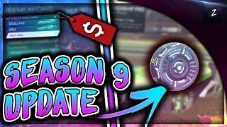 BUYING THE FULL SEASON 9 PACK! | ROCKET LEAGUE TRIPLE THREAT UPDATE! | NEW WHEELS, CARS AND MORE!