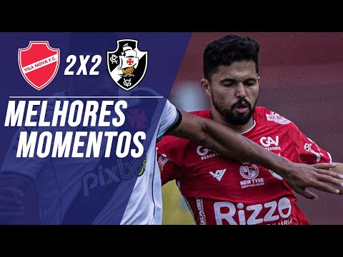 Vila Nova 2 x 2 Vasco - Melhores momentos