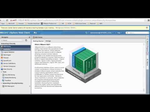 Vmware NSX Cross vCenter Home Lab Scenario 1