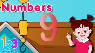 Download lagu Belajar Bahasa Inggris Mengenal Angka 1-9 bersama Diva | 123 English For Kids | Kartun Anak Channel mp3