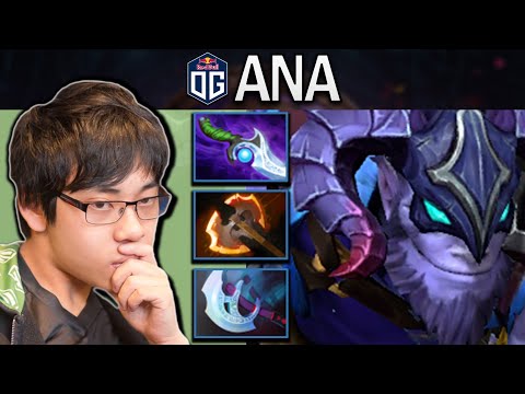OG.ANA SMURF TRIES BATTLEFURY ON RIKI - DOTA 2 7.31 PRO GAMEPLAY