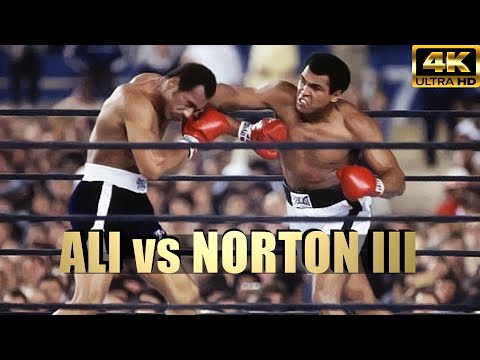Muhammad Ali vs Ken Norton III | Highlights Boxing Fight | 4K Ultra HD