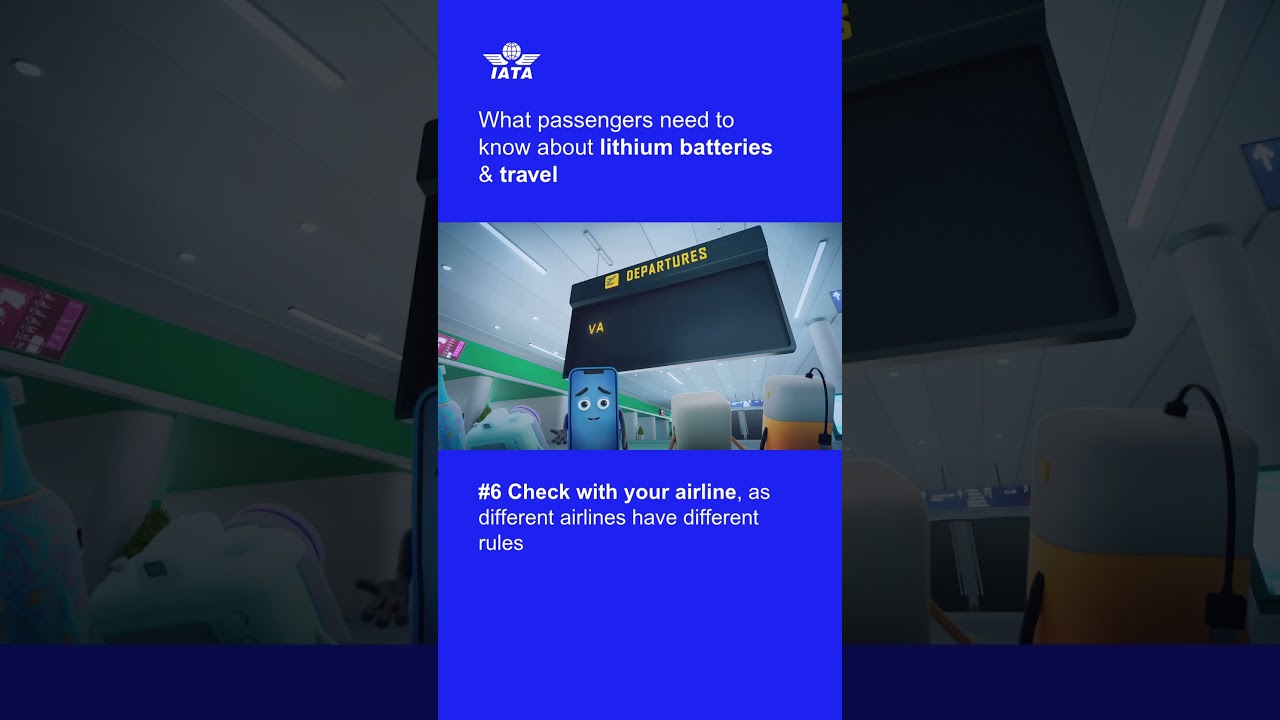 🔋 Travel Smart: Check With Your Airline