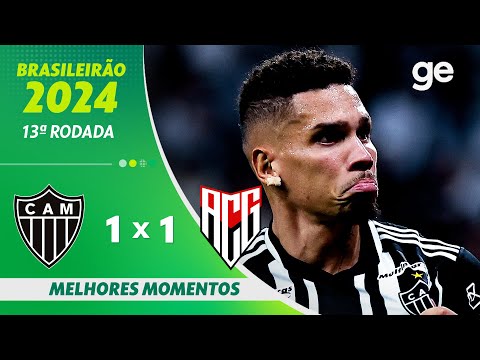Gols e lances de Atlético Mineiro x Atlético-GO