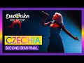 Aiko Pedestal LIVE Czechia Second Semi Final Eurovision 2024