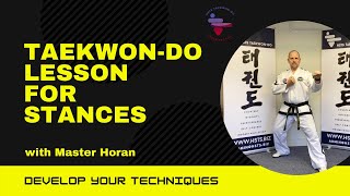 30min lesson on stances