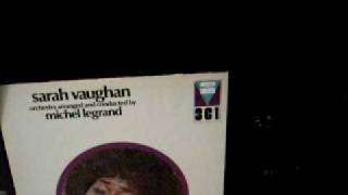Sarah Vaughan - I Will Say Goodbye