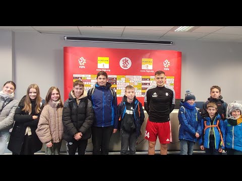 Wywiad z Michałem Mokrzyckim po meczu ŁKS Łódź - GKS Tychy (12.02.2023 r.)