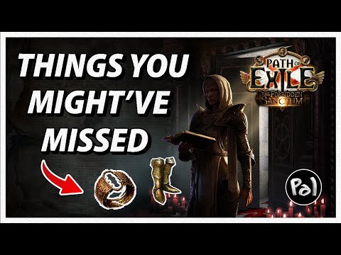 12 Tips & Tricks for 3.20 Before League Launch | Forbidden Sanctum, Path of Exile