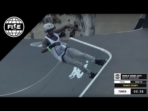 Diako Diaby 2sd Final Roller Park FISE Montpellier 2017
