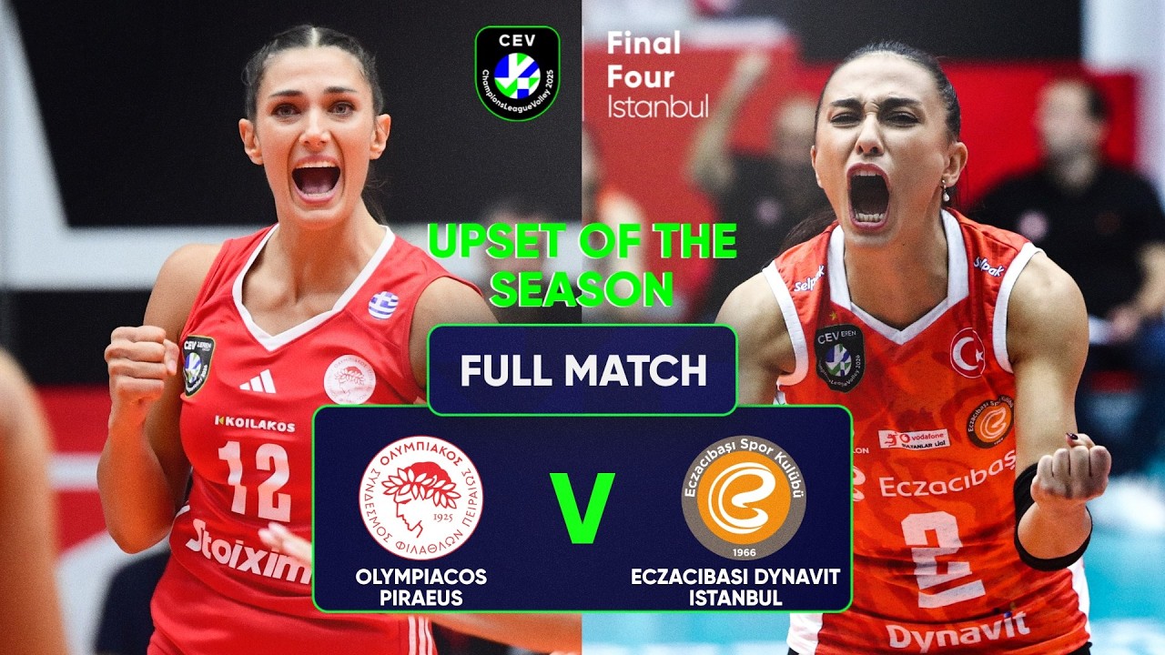 THE UPSET OF THE SEASON | Olympiacos PIRAEUS vs. Eczacıbaşı | Full Match |
