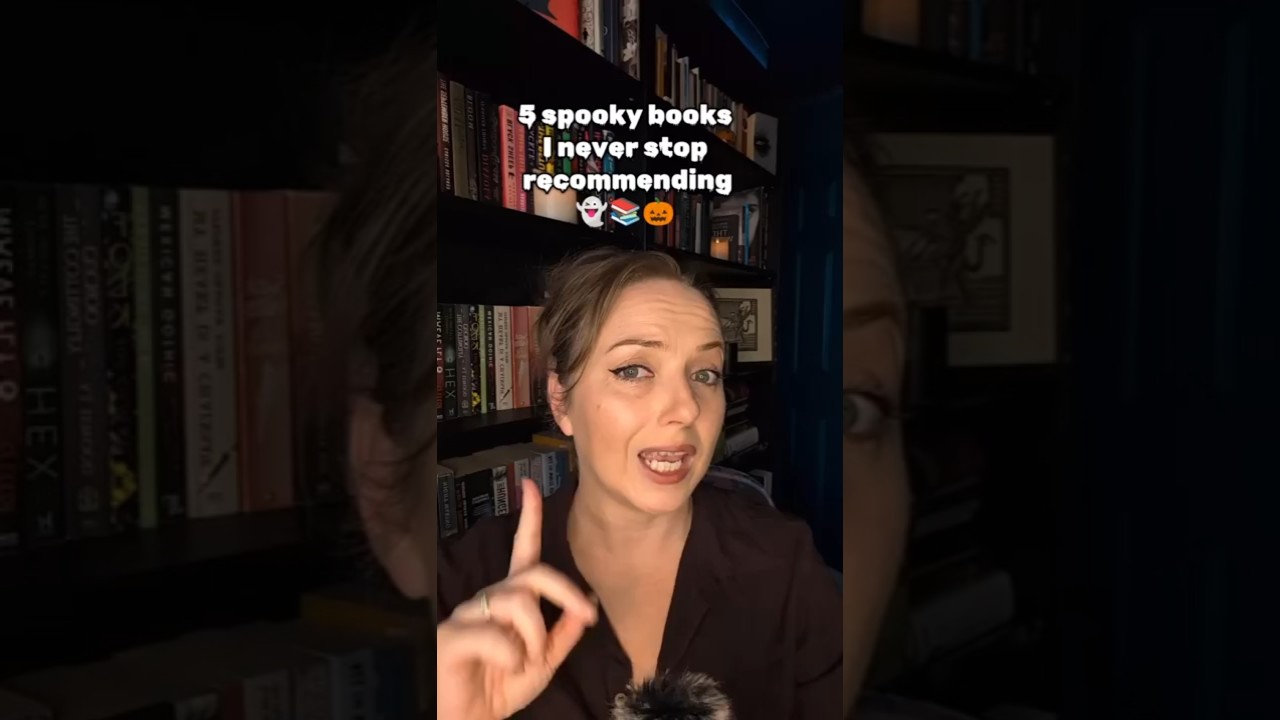 5 spooky books I always recommend what are yours? #booktube #spookybooks #horror