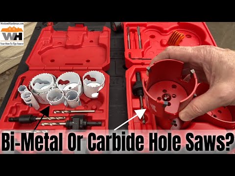 Which Milwaukee Hole Saw Kit Is Right For You and Your Project? Hole Dozer vs Big Hawg Carbide