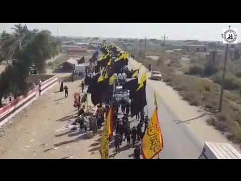 Arbaeen najaf to karbala walk | Zaireen-e-Imam Hussain (as) | The Walk to Imam Mahdi's Arrival