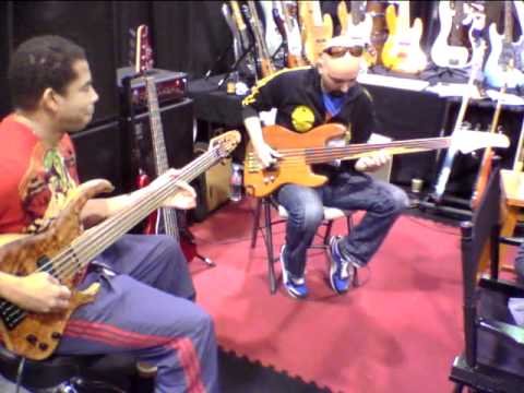 David Dyson and Vincenzo Maurogiovanni NAMM 2011 Jam